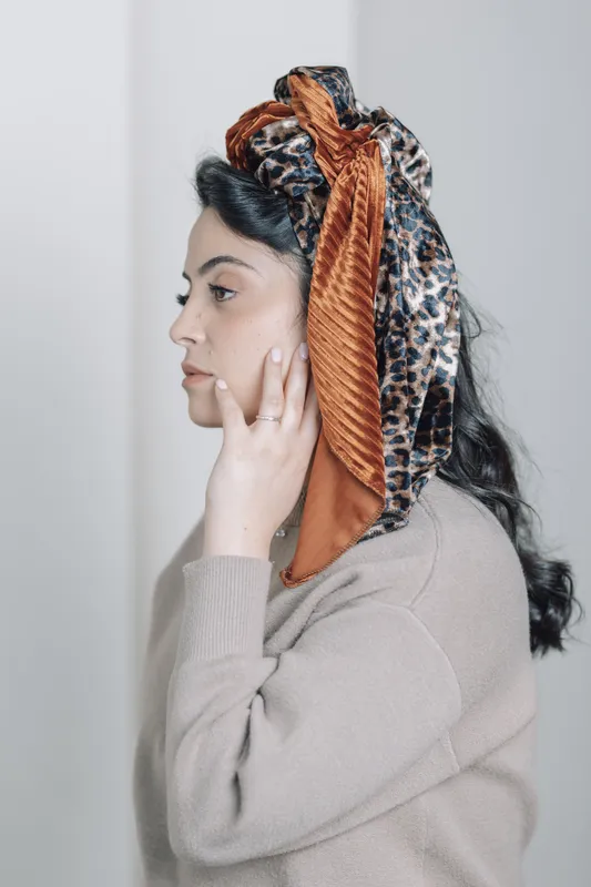 מטפחת רומי חום חמרה