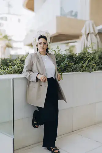 מטפחת סופיה שמנת